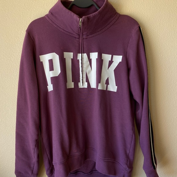 Dark Mauve PINK Quarter Zip - Picture 1 of 6